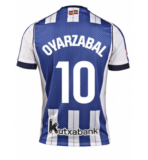 Real Sociedad Mikel Oyarzabal #10 Domácí Dres 2025-26 Krátký Rukáv Real Sociedad Mikel Oyarzabal #10 Domácí Dres 2025-26 Krátký Rukáv
